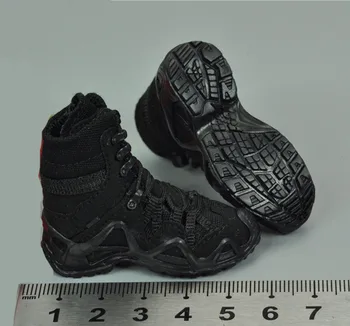 1/6 DAMTOYS DAM SF002 серия Ghost, титанов военен изпълнител, кухи черни обувки, аксесоари за обувки за фенове, направи си сам