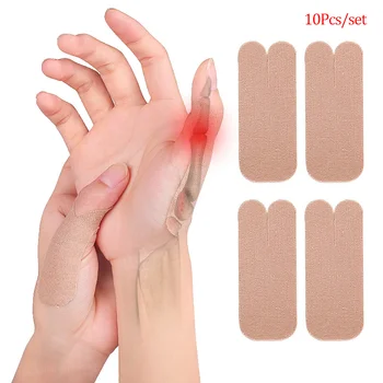10 бр. пластири за обвивката на сухожилието на китката на ръката, за облекчаване на болки в големия пръст на Терапия теносиновита, артрит, кръпка