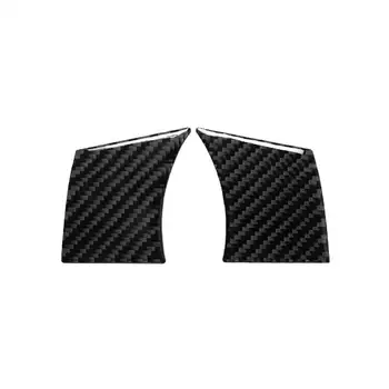 10 двойки Покритие от Въглеродни Влакна Декоративна Рамка Стикер Практичен Капак Бутони на Волана със Защита от надраскване за Nissan 350Z Автомобилни Продукти