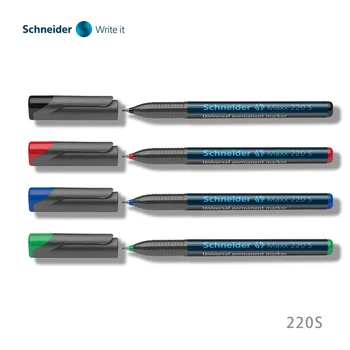 1бр Германия Schneider 220S/222F/224M екологично чиста писалка-маркер, мультимодель, 3 стил, съвет, допълнителна дръжка с маслена филм