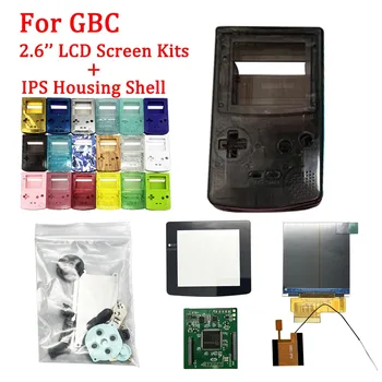 2.6-Инчов LCD екран с Висока Яркост Dot to Dot IPS с комплекти за сгради с олющени За GameBoy Color GBC Лесна Инсталация