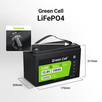 2 ЕЛЕМЕНТА батерия LiFePO4 12,8 V 100Ah 1280Wh LFP литиева батерия 12V с BMS за кемпери слънчевата батерия окачен