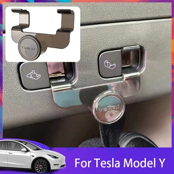 2022 1 бр. на куката за багажник на кола за Tesla, модел Y PC кука за багажника Компактен кука за съхранение за Авто Аксесоари за интериора 2021