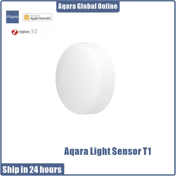 2023 Aqara Сензор за околната Светлина Сензор Т1 Яркост Zigbee 3.0 AutoSmart домашен Детектор на Светлината Магнитно приложение за Управление на Работата За Homekit