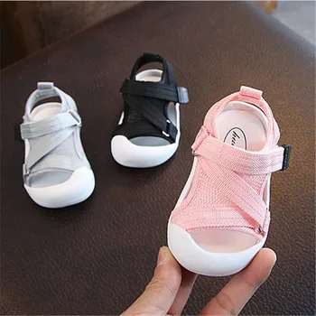 2023 Нова детски обувки; ежедневни обувки; нескользящая и дишаща детска плажна обувки, устойчиви на сблъсъци