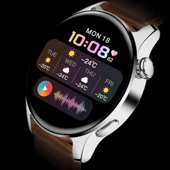 2023 Новост за HUAWEI Smart Watch водоустойчив Мъжки спортни фитнес-тракери, изглаждат време на дисплей, Bluetooth-предизвикателство, умни часовници за Android и IOS