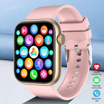 2023 Смарт Часовници За Жени С Пълен Сензорен Екран, Bluetooth Покана Водоустойчив Часовник Спортен Фитнес Тракер Smartwatch Lady Reloj Mujer