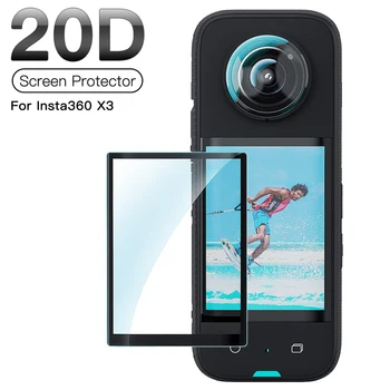 20D Мека Защитно Фолио за камерата Insta360 X3 Защитно Фолио за екрана на Камерата Insta360 X3 Аксесоари за Панорамна екшън-камера