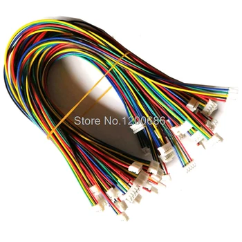 24AWG 500 мм PH2.0 стъпка 2P/3P/4P/5 ПЕНСА/6P/7P/8-пинов конектор за свързване на кабел 2,0 мм стъпка 500 mm двойна корона на поръчка