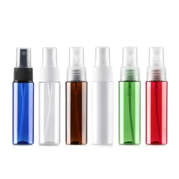 50 бр., 30 мл за многократна употреба флакона със спрей, опаковка парфюм, 1 унция, пътна пластмасова бутилка с распылительным помпа, е на разположение на повече цветове