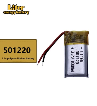 501220 литиево-полимерна батерия 3,7 На 100 ма със защитно цена за слушалки MP5 Bluetooth