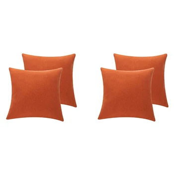 6 бр. външни непромокаеми калъфки за възглавници, водоустойчив калъф за възглавници за градински столове за украса на дивана 18X18 инча