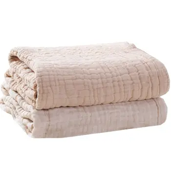 6 слоеве на futon одеяла за бебета, бебешко одеало за спане, топло стеганое одеяло, муслиновое покривки