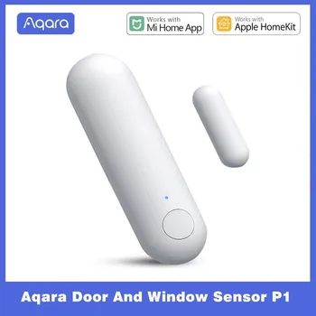 Aqara Сензор за Врати И прозорци P1 Zigbee 3,0 Умен Дом-Безжична Система за Сигурност Индукционная Магнитна Интелектуална Аларма За Apple HomeKit