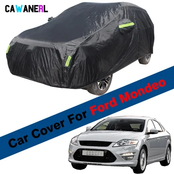 Automobile калъф Авто защита от ултравиолетови лъчи, козирка, сняг, дъжд, ледостойкий външен калъф, водоустойчиви за Ford Mondeo