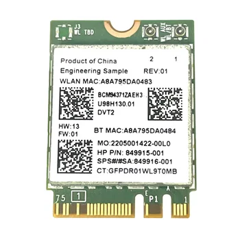 BCM94371ZAE Безжична Мрежова карта 2,4 G/5G Двухдиапазонная 1167M Bluetooth 4,1 Настолен Лаптоп Безжичен Wifi Модул 802.11 AC