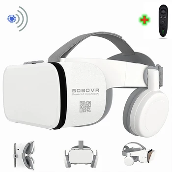 Bobo Bobovr Z6 Casque Каска 3D VR Очила за Виртуална Реалност Bluetooth Слушалка За Смартфон Очила За Смартфони Viar Бинокъл