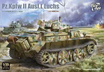 Border BT-018 в мащаб 1/35 Pz.Kpfw II Ausf.Комплект за МОДЕЛИ L luchs КЪСНО ПРОИЗВОДСТВО