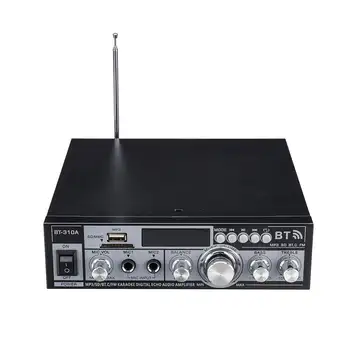 BT310A Домашен Усилвател на HI-Fi USB FM Радио Авто Аудио Bluetooth 5,0 Усилватели Субуфери Театрална Звукова Система с Дистанционно Управление