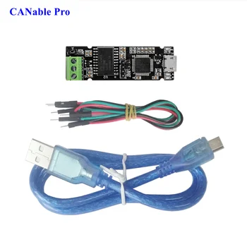 CANable Pro контролер USB-CAN радиостанцията, разделителната такса, модул на адаптера SocketCAN, екран шина CAN