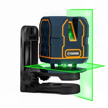 CIGMAN CM508 ниво лазер с напречната линия на 360 градуса, на 4 ред, зелен лъч, 3D лазер Nivel