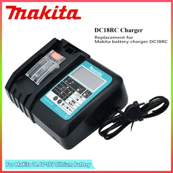 DC18RC Makita литиево-йонна батерия зарядно устройство за Makita зарядно устройство 18 В 14,4 v BL1860 BL1860B BL1850 1BL1830 Bl1430 DC18RC DC18RA електрически инструменти
