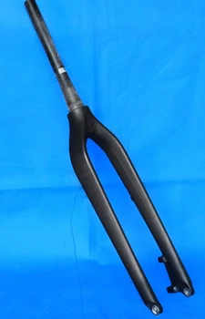 FLX-FK-008 напълно въглеродна 3k matte вилка за планински велосипед МТВ 29er 1 1/8