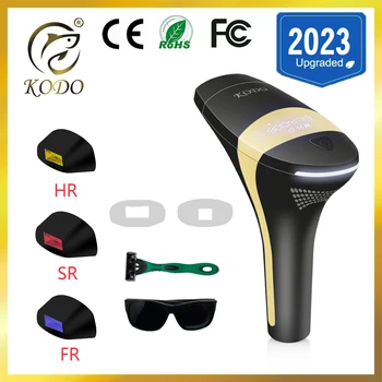 KODO 2023 Новата Лазерна Епилация дропшиппинг Лидер в продажбите Лазерен Эпилятор Постоянен IPL Безболезнен Фотоэпилятор Бикини за лице и тяло