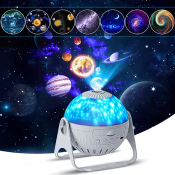 Led Star Нощни осветителни Тела Galaxy Проектор С Въртене на 360 ° Планетариум Звездното Небе Проектор, Лампа за Детска Спалня Декор лека нощ