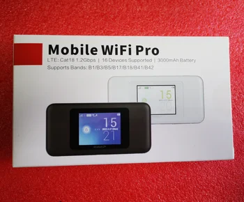 LTE 4G WIFI Рутер Cat18 Със скорост 1,2 Gb/сек, Wi-Fi NEXT WiMAX 2 W06/HDW36 Мобилен Wi-Fi Рутер със слот за СИМ-карта 3000 mah-Power Bank