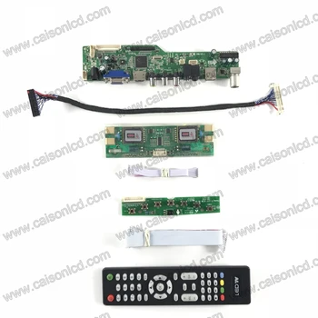 M6-V5.1 Такса контролер LCD телевизор с поддръжка на VGA АУДИО USB AV TV за 17 инча, 1280X1024 с 4 лампи LM170E03-TLC1 MT170EN01 V. C сам
