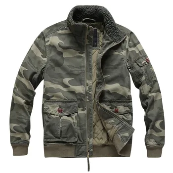 Mcikkny/ мъжки ежедневни якета в стил милитари-карго с множество джобове, топло дебели връхни дрехи, палта за мъже, блузи, размер S-2XL