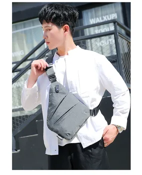 Mintiml® Personal Flex Bag Унисекс, ультратонкая анти-кражба малка нагрудная чанта, мини чанта през рамо, мъжки чанти-прашка с едно рамо