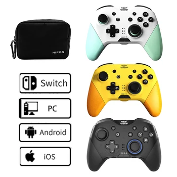 MOBAPAD Pro безжичен гейм контролер Bluetooth джойстик NFC с турбовибрацией геймпад за Nintendo Switch, PC, Android и iOS