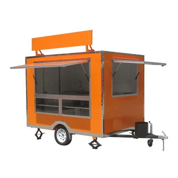 OEM Мобилни количка с ремарке за храни за продажба на Готовите кухненски фургон за продажба на сладолед по поръчка