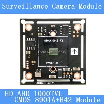 Pu'Aimetis HD Цветен CMOS 1000TVL AHD Модул Камера за Видеонаблюдение Камери 8901A + H42 Печатна платка PAL/NTSC по Избор