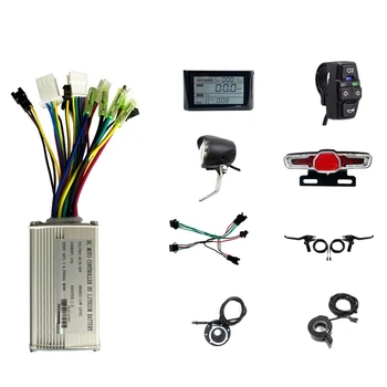 S900 LCD дисплей Панел Електрически мотор Скутер Бесщеточный контролер комплект 36‑48 17A с подсветка за электровелосипеда