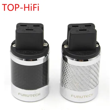 TOP-HiFi въглеродни влакна с родиевым покритие 20A IEC конектор за контакти аудиофильский аудио кабел за захранване