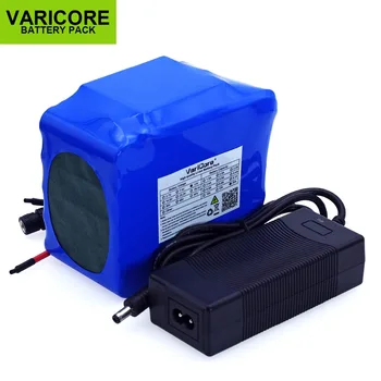 VariCore 12 В 20Ah висока мощност 100A битов батерия BMS защита на 4 линеен изход 500 W 800 W 18650 батерия + 12,6 В 3A зарядно устройство