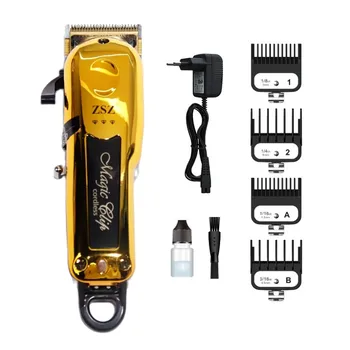 ZSZ F80 професионални електрически ножици за коса, фризьорски салон машина от висок клас тример за коса двигателят е с мазителна корона градиент машина за подстригване на коса фризьорски салон