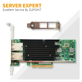 ZUPOINT X540-T2 PCI-Express 10G с два порта RJ-45 мрежов адаптер Ethernet мрежова карта