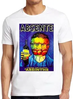 Абсент Винсент Ван Гог е Забавно реколта готин подарък тениска M151