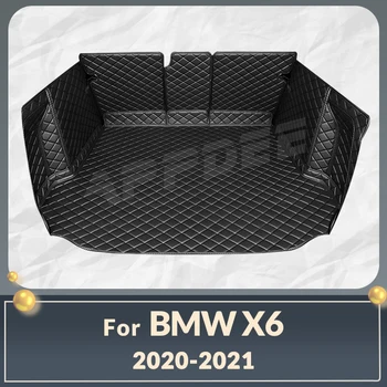 Автоматично Мат С Пълно Покритие на Багажника На BMW X6 2020 2021, Анти-Мръсна Кола Калъф За ски Багажник, Тампон За Карго Подложка, за Защита на Интериора, Аксесоари