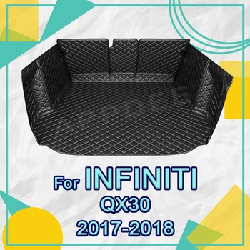 Автоматично подложка за багажника с пълно покритие на Infiniti QX30 5-местен 2017 2018 automobile калъф за ски багажник, аксесоари за защита на купето на товарен подложка