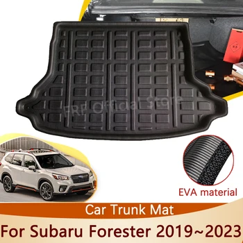 Автоматично Подложка За Задния Багажник на Subaru Forester SK 2022 2023 2020 2021 2019 автоаксесоари Етаж Тава Непромокаема Подложка Килим За Товарен Багажник