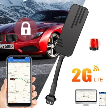 Автомобилен GPS тракер 2G, устройство за проследяване в реално време, анти-изгубен локатор, позиционер, дистанционно управление, безплатно приложение, велосипед, мотоциклет, детски тракер