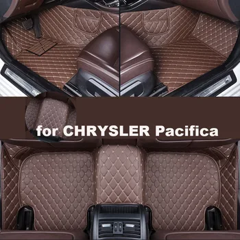 Автомобилни постелки Autohome за CHRYSLER Pacifica 2004-2019 година Обновена версия, аксесоари за крака, килими