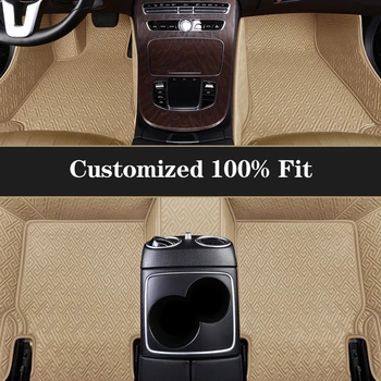 Автомобилни постелки за Land Rover Range Rover Evoque 2012-2015 Tapis voiture де Автостайлинг килим Аксесоари за центъра дропшиппинга