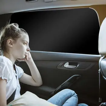 Автомобилни Прозоречни Екрани За Страничните Стъкла Автоаксесоари Слънцезащитен Блок На Прозорец На Кутията Магнитна Предната И Задната Странична Шторка За Прозорци И Завеси