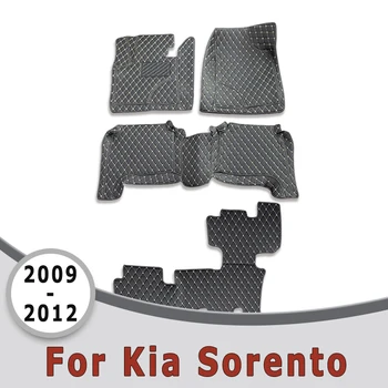 Автомобилни стелки за Kia Sorento 2012 2011 2010 2009, килими, аксесоари за интериорен дизайн, подложки, резервни части, калъфи, накладки, автомобилни превозни средства
